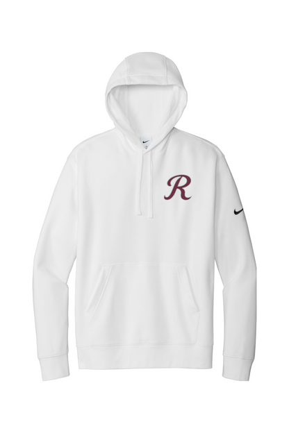 Rebels Travel Baseball Embroidered Nike Club Fleece Sleeve Swoosh Pullover Hoodie