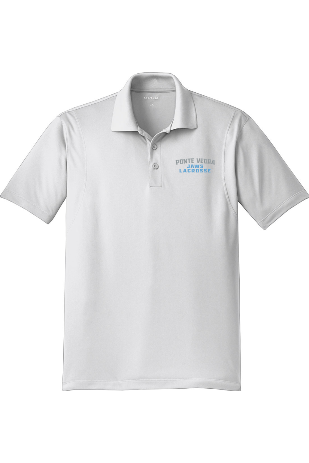 PV Jaws Lacrosse Adult Embroidered Athletic Polo