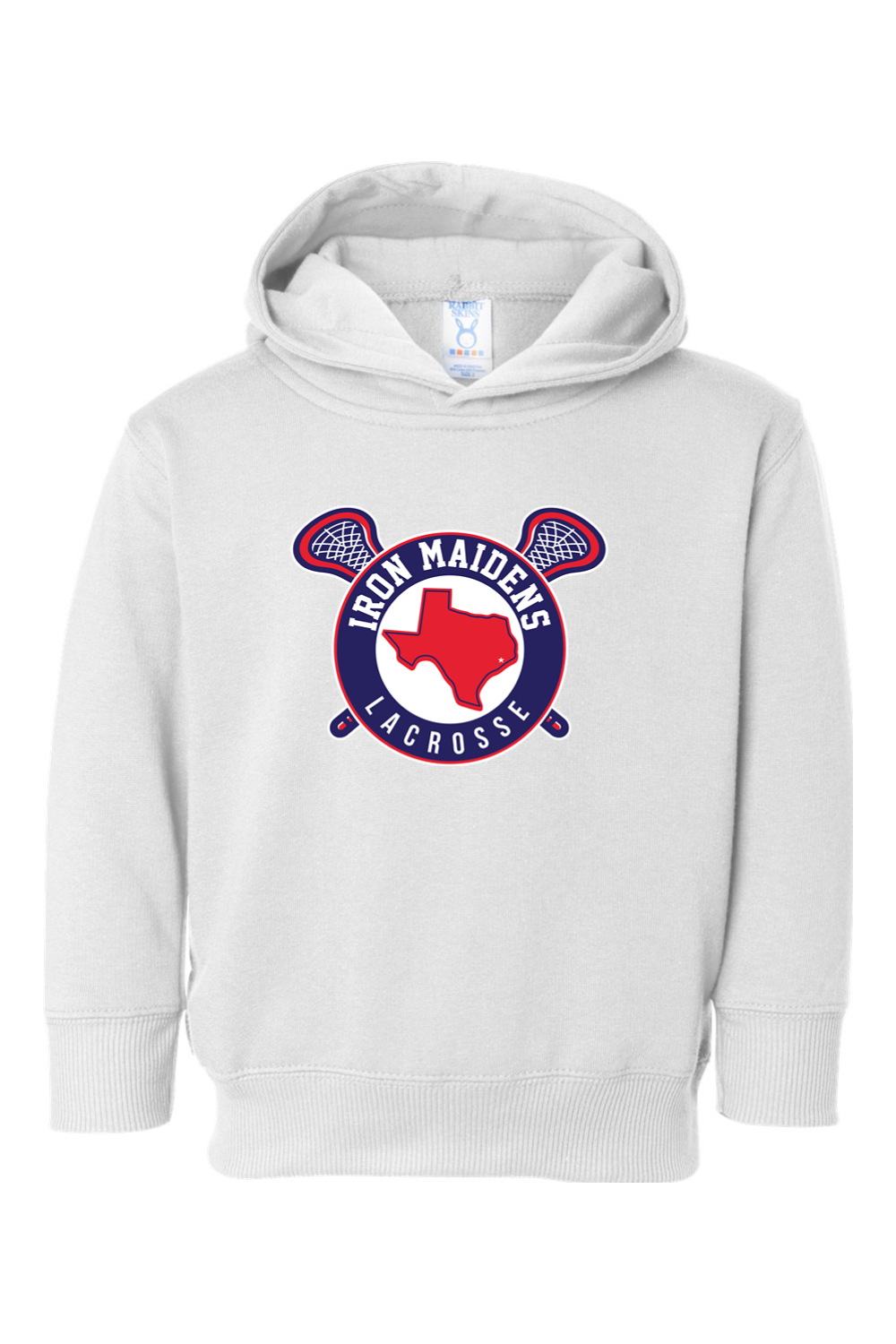 Iron Maidens Lacrosse Toddler Fleece Hoodie