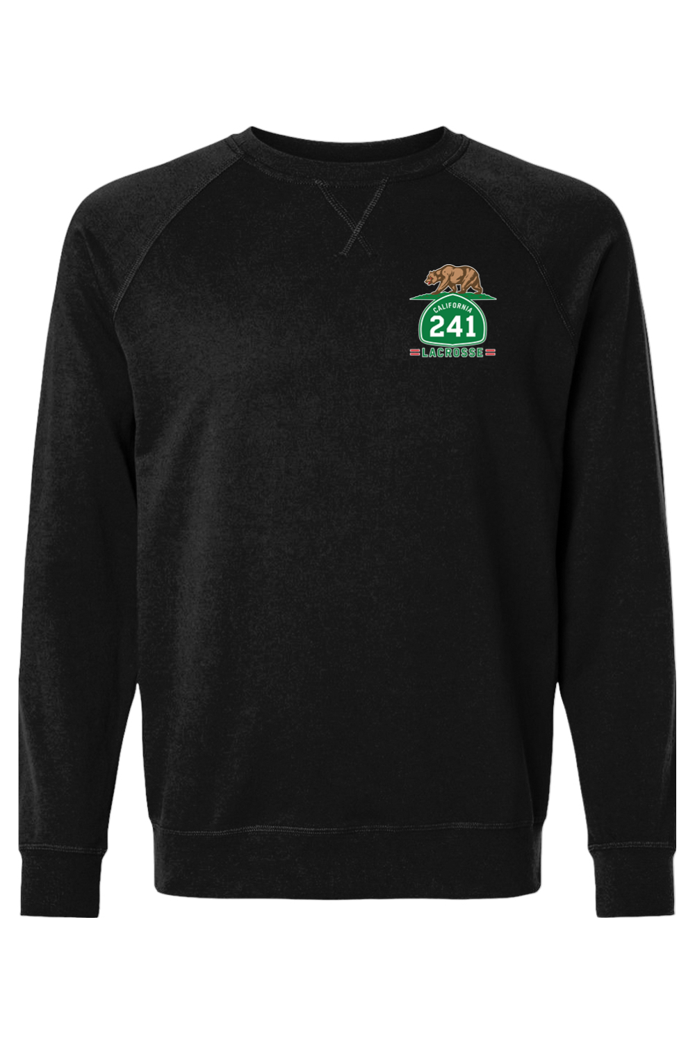 California Lacrosse Adult Heavyweight Raglan Long Sleeve