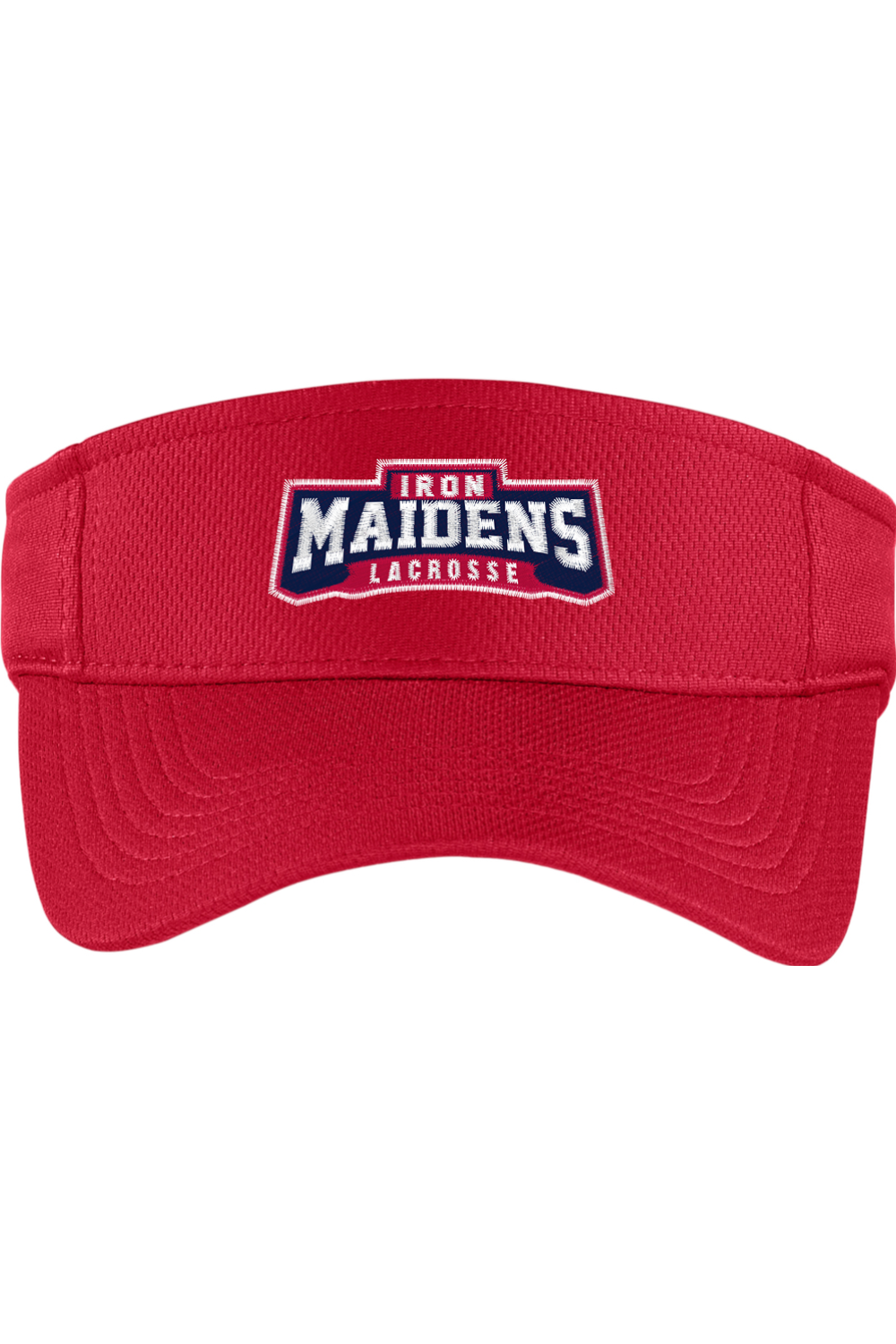 Iron Maidens Lacrosse Embroidered Visor