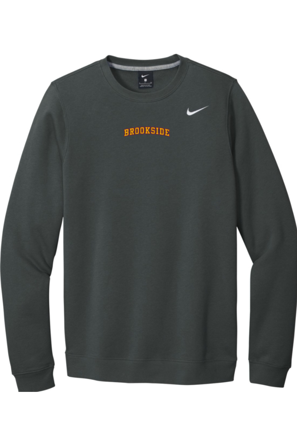 Brookside Lacrosse Embroidered Nike Club Fleece Crew