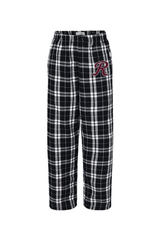 Rebels Travel Baseball Youth Flannel Pants