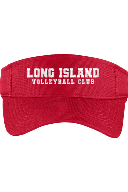 Long Island Volleyball Embroidered Visor