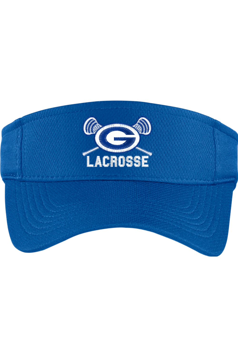 Georgetown Lacrosse Embroidered Visor