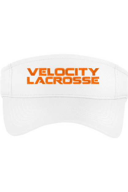 Velocity Lacrosse Embroidered Visor