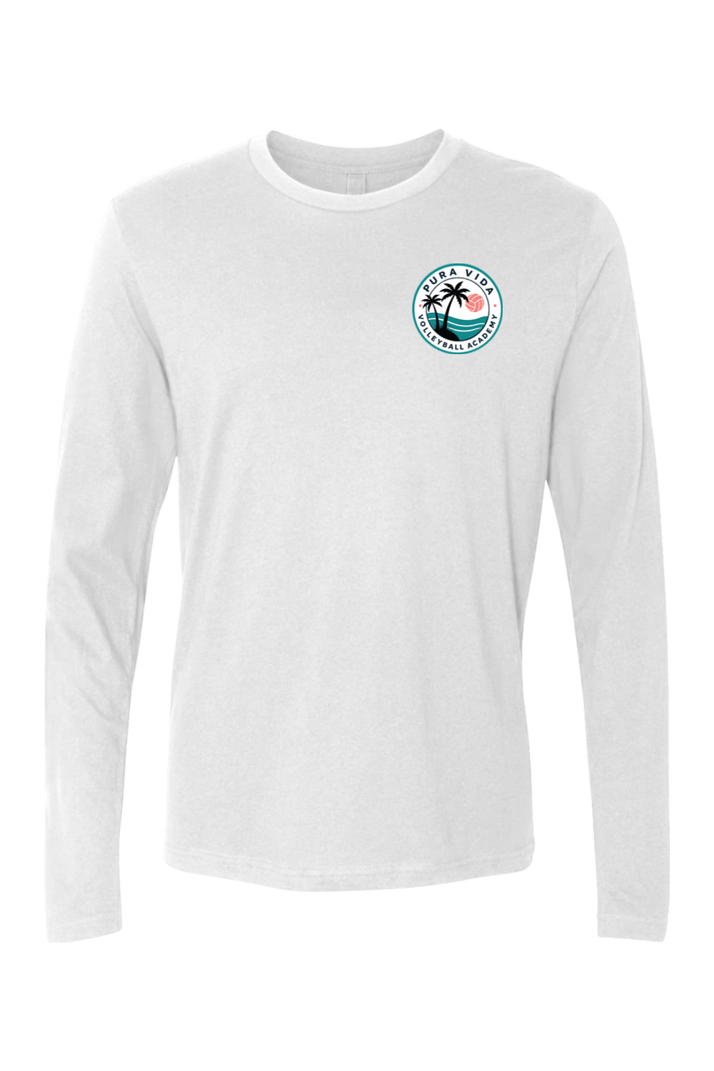 Pura Vida Volleyball Adult Long Sleeve T-Shirt Signature Lacrosse