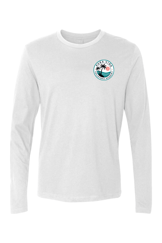 Pura Vida Volleyball Adult Long Sleeve T-Shirt Signature Lacrosse