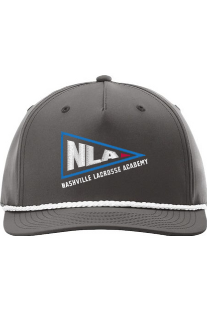 Nashville Lacrosse Academy Richardson Five Panel Classic Rope Cap