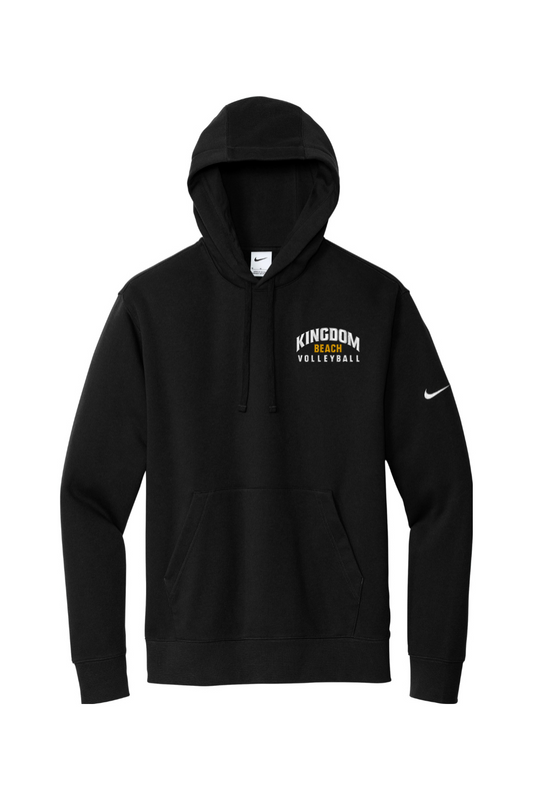 Kingdom Beach Volleyball Embroidered Nike Club Fleece Sleeve Swoosh Pullover Hoodie