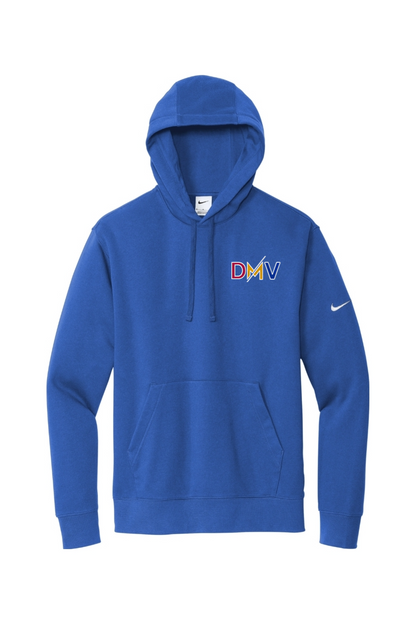 DMV Volleyball Embroidered Nike Club Fleece Sleeve Swoosh Pullover Hoodie