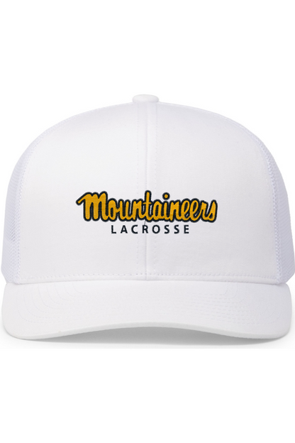 App State Lacrosse Embroidered Trucker Hat