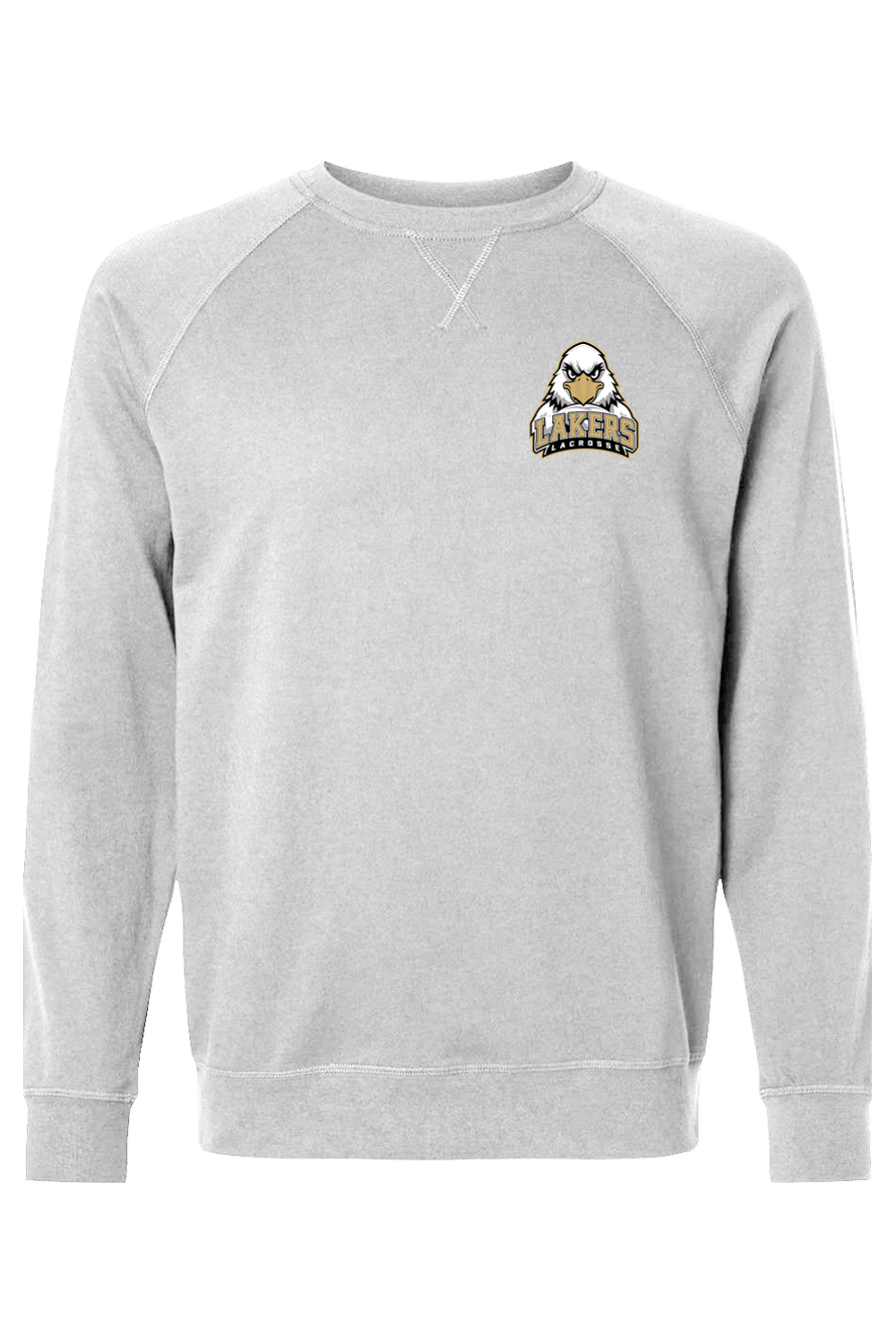 Lakers Lacrosse Adult Heavyweight Raglan Long Sleeve