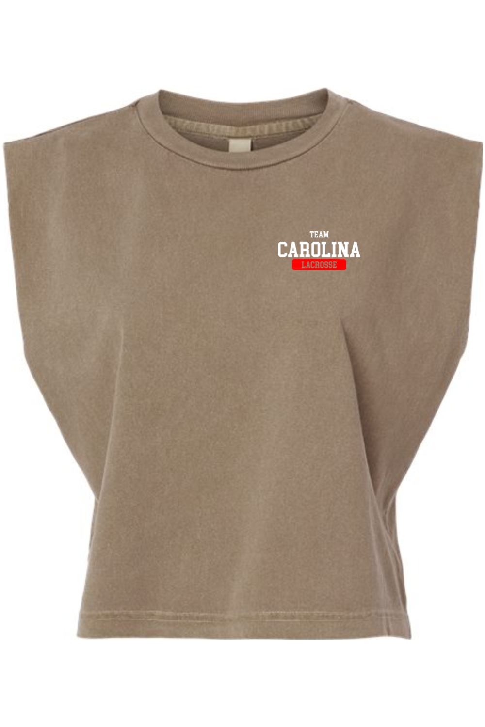 Team Carolina American Apparel Garment-Dyed Women's Heavyweight Muscle Tee