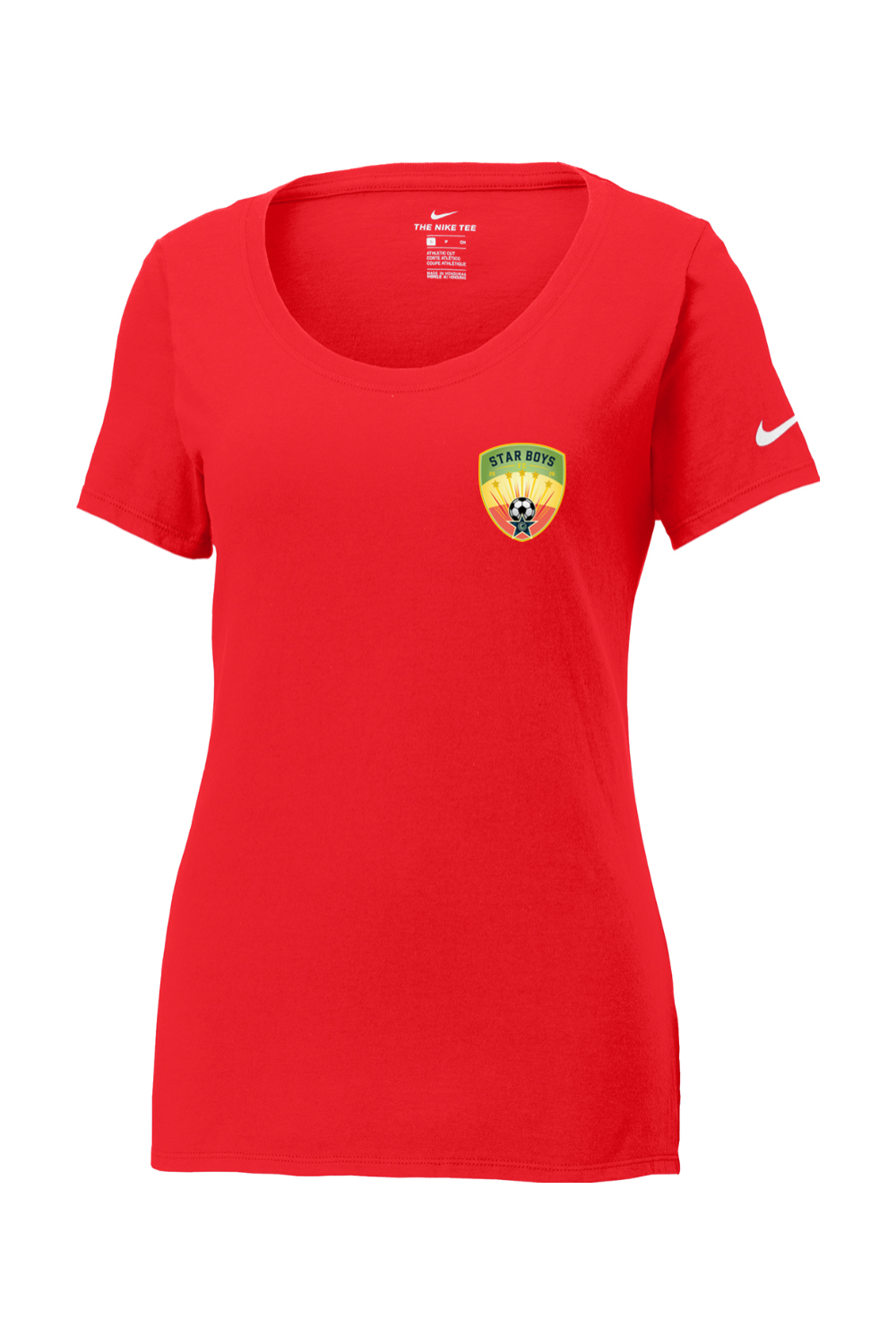 Star Boys Soccer Nike Core Cotton Scoop Neck Tee
