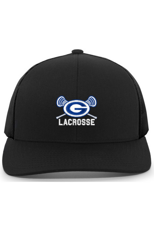 Georgetown Lacrosse Embroidered Trucker Hat