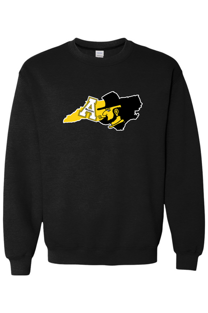 App State Lacrosse Adult Heavyweight Sweatshirt