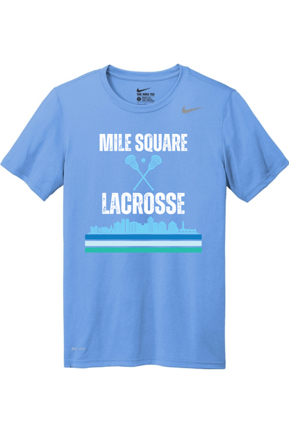 Mile Square Lacrosse Nike Team rLegend Tee