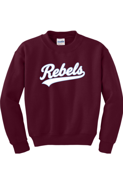 Rebels Travel Baseball Youth Sweatshirt