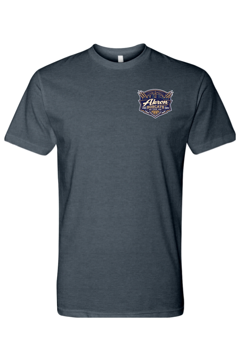 Arkron Bobcats Basketball Adult Men's T-Shirt
