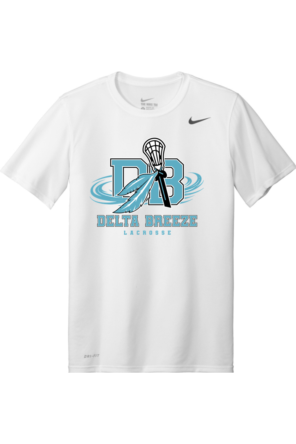 Delta Breeze Lacrosse Nike Team rLegend Tee