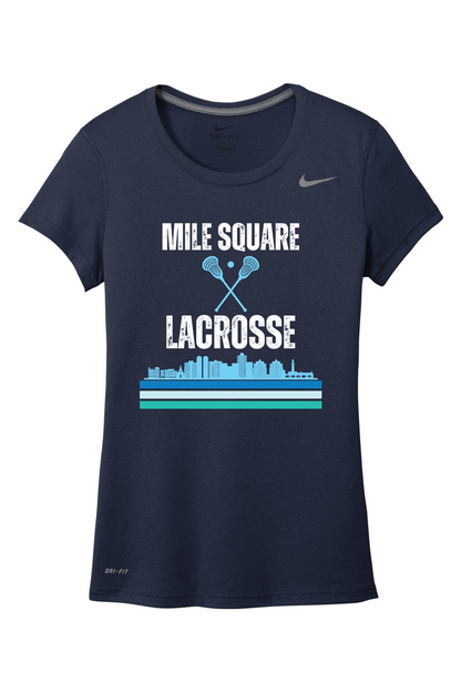 Mile Square Lacrosse Nike Ladies Team rLegend Tee
