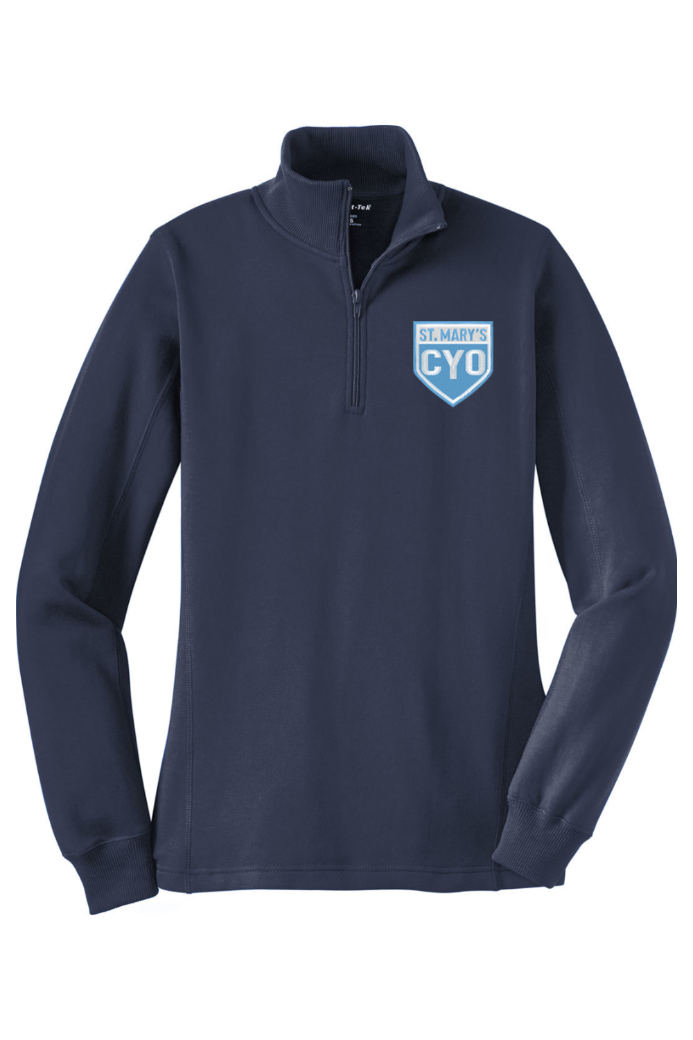 St Marys Basketball Adult Women's Embroidered Quarter-Zip Pullover