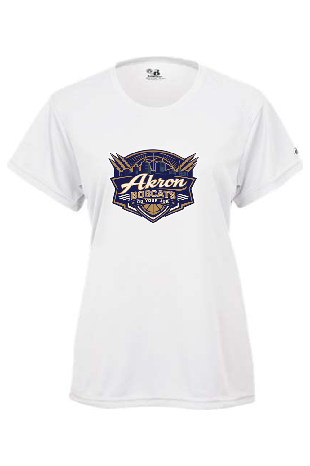 Arkron Bobcats Basketball Youth Girl's Athletic T-Shirt