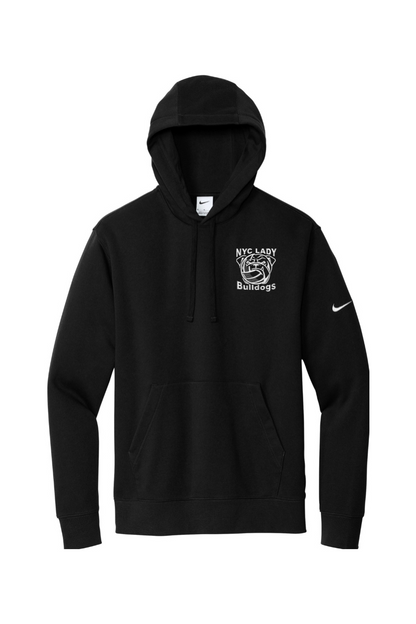 NYCLB Embroidered Nike Club Fleece Sleeve Swoosh Pullover Hoodie