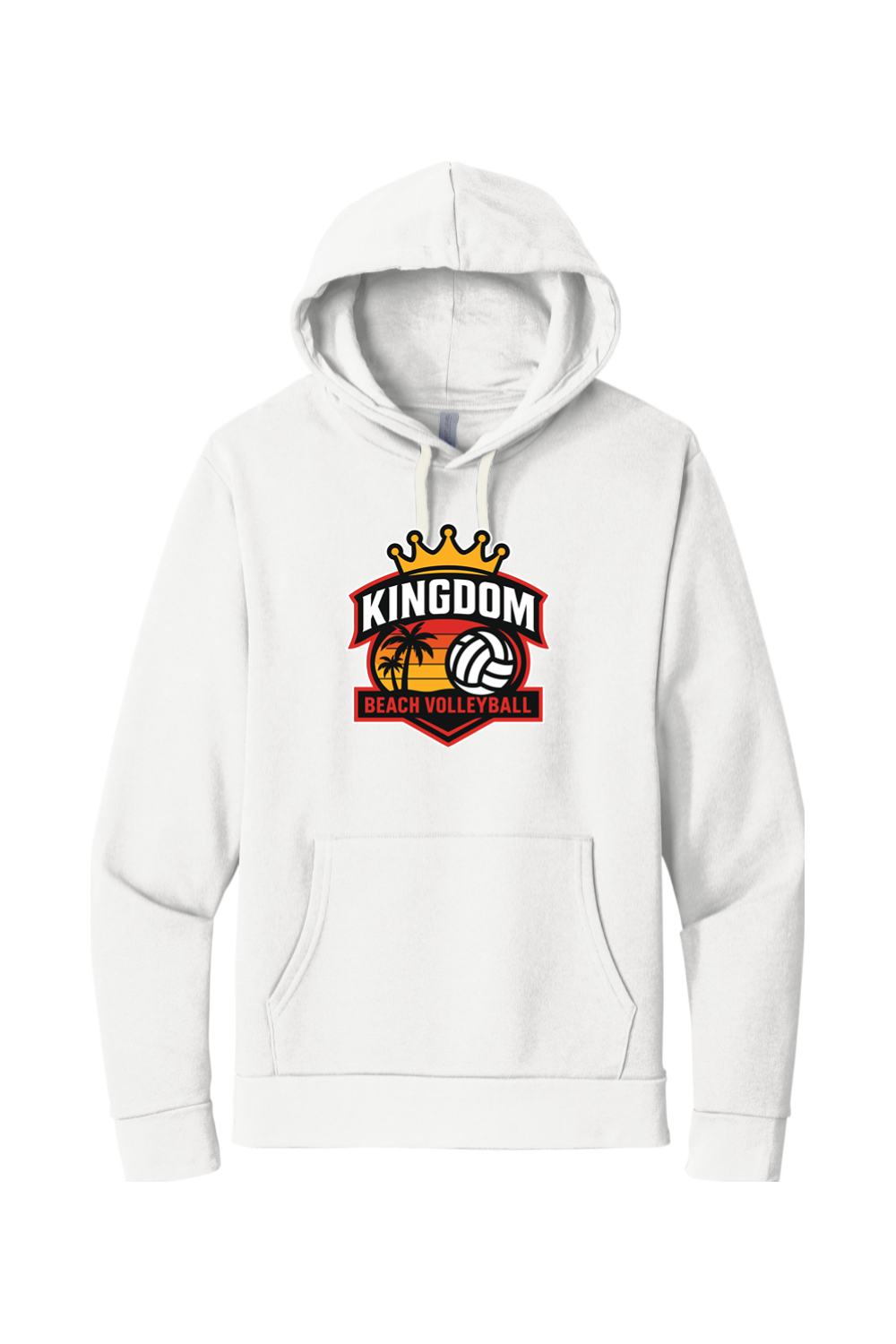 Kingdom Beach Volleyball Adult Premium Lightweight Hoodie