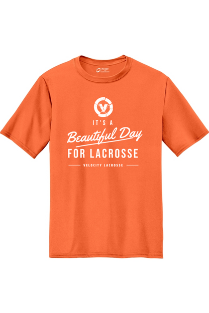 Velocity Lacrosse Port & Company Performance Tee
