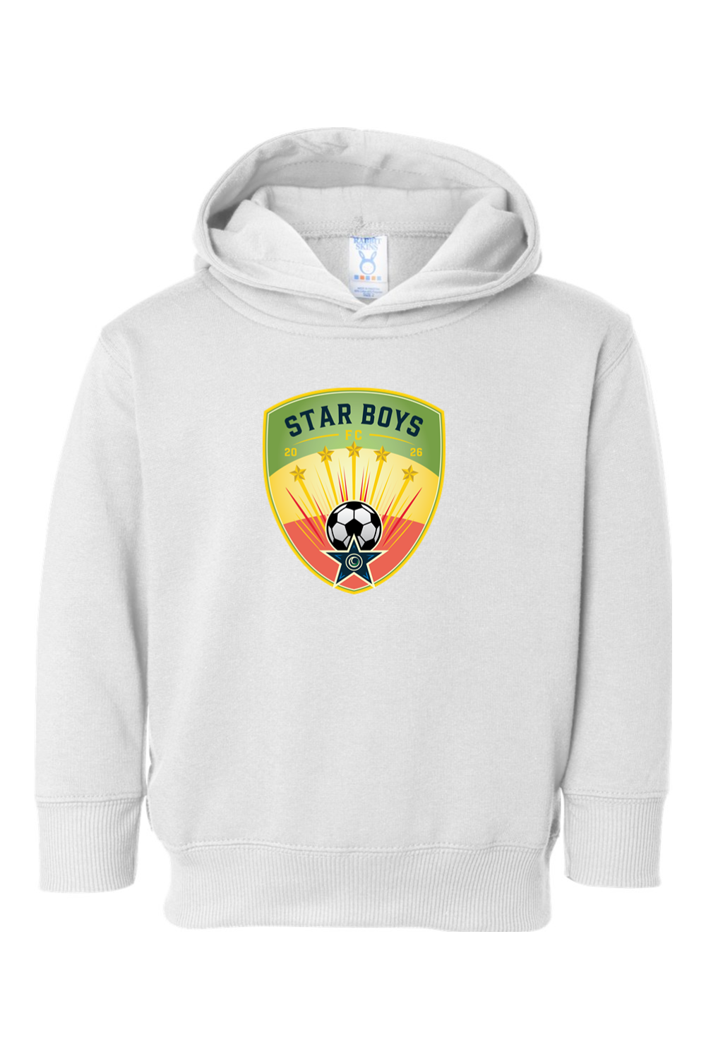 Star Boys Soccer Toddler Fleece Hoodie