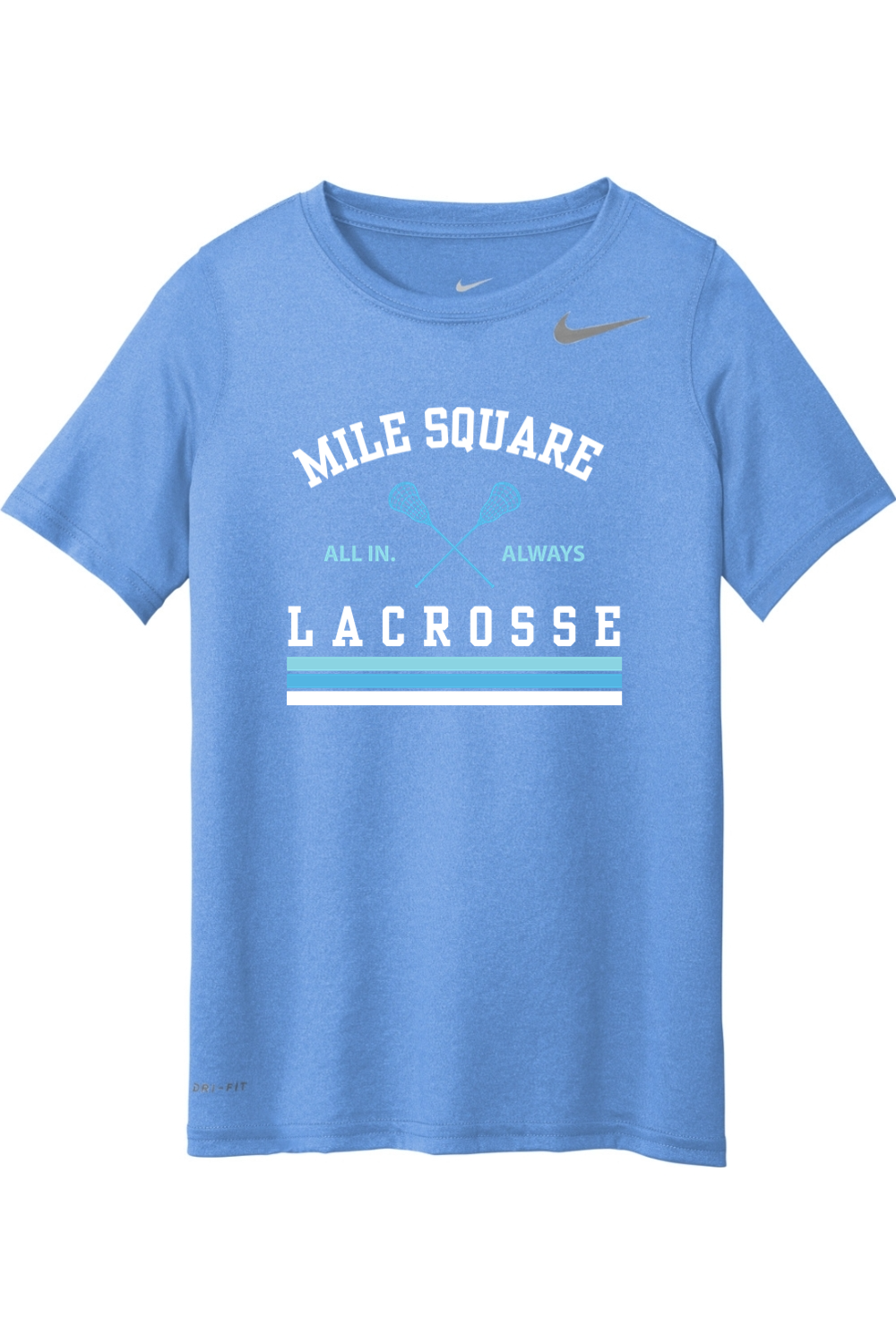 Mile Square Lacrosse Nike Youth Team rLegend Tee