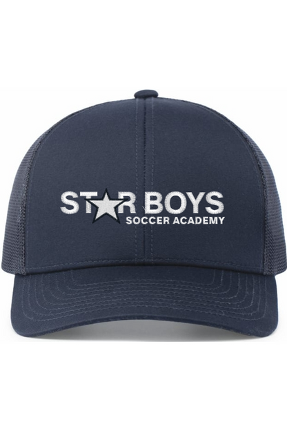 Star Boys Soccer Embroidered Trucker Hat