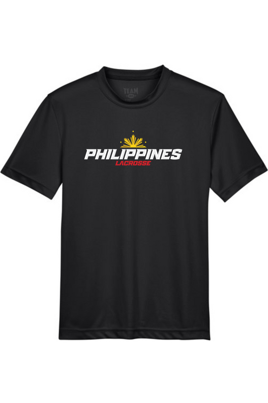 Philippines Lacrosse Youth Athletic T-Shirt