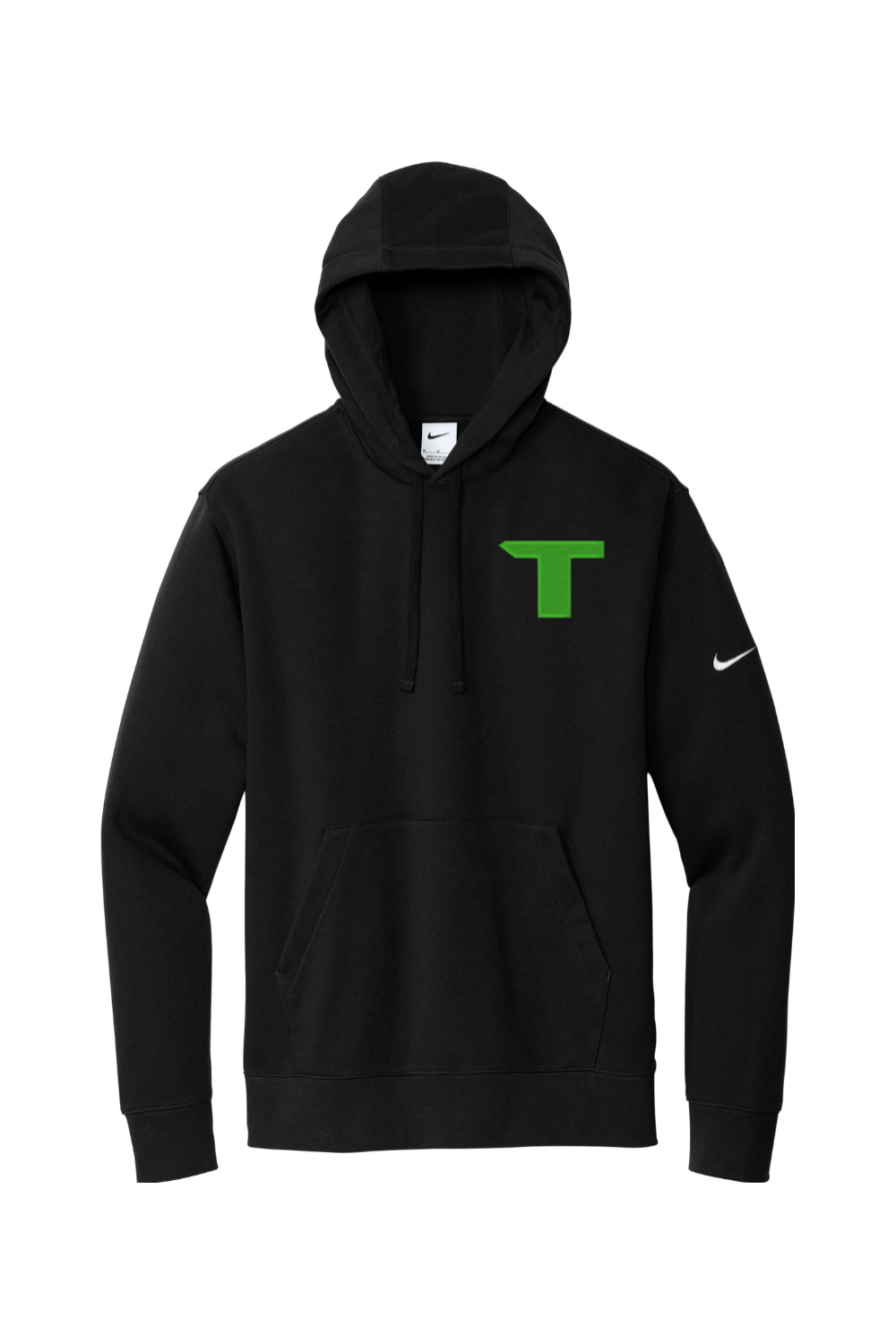 Talons Baseball Embroidered Nike Club Fleece Sleeve Swoosh Pullover Hoodie