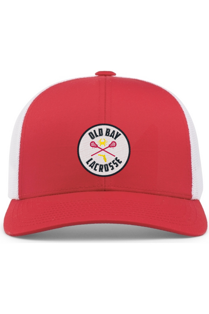 Old Bay Lacrosse Embroidered Trucker Hat
