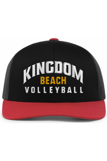 Kingdom Beach Volleyball Embroidered Trucker Hat