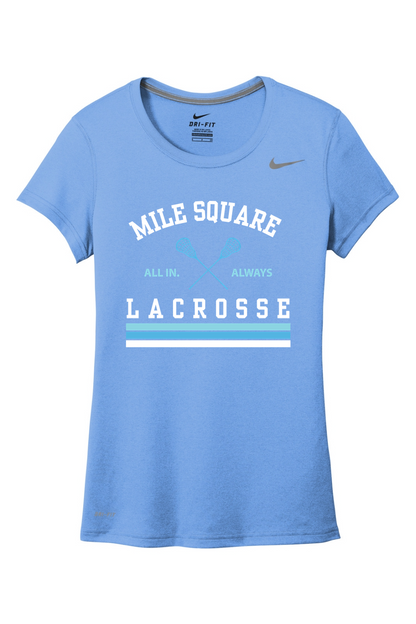 Mile Square Lacrosse Nike Ladies Team rLegend Tee