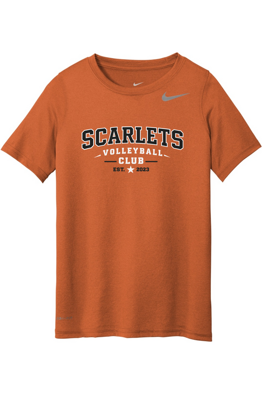 Scarlets Volleyball Nike Youth Team Legend Tee