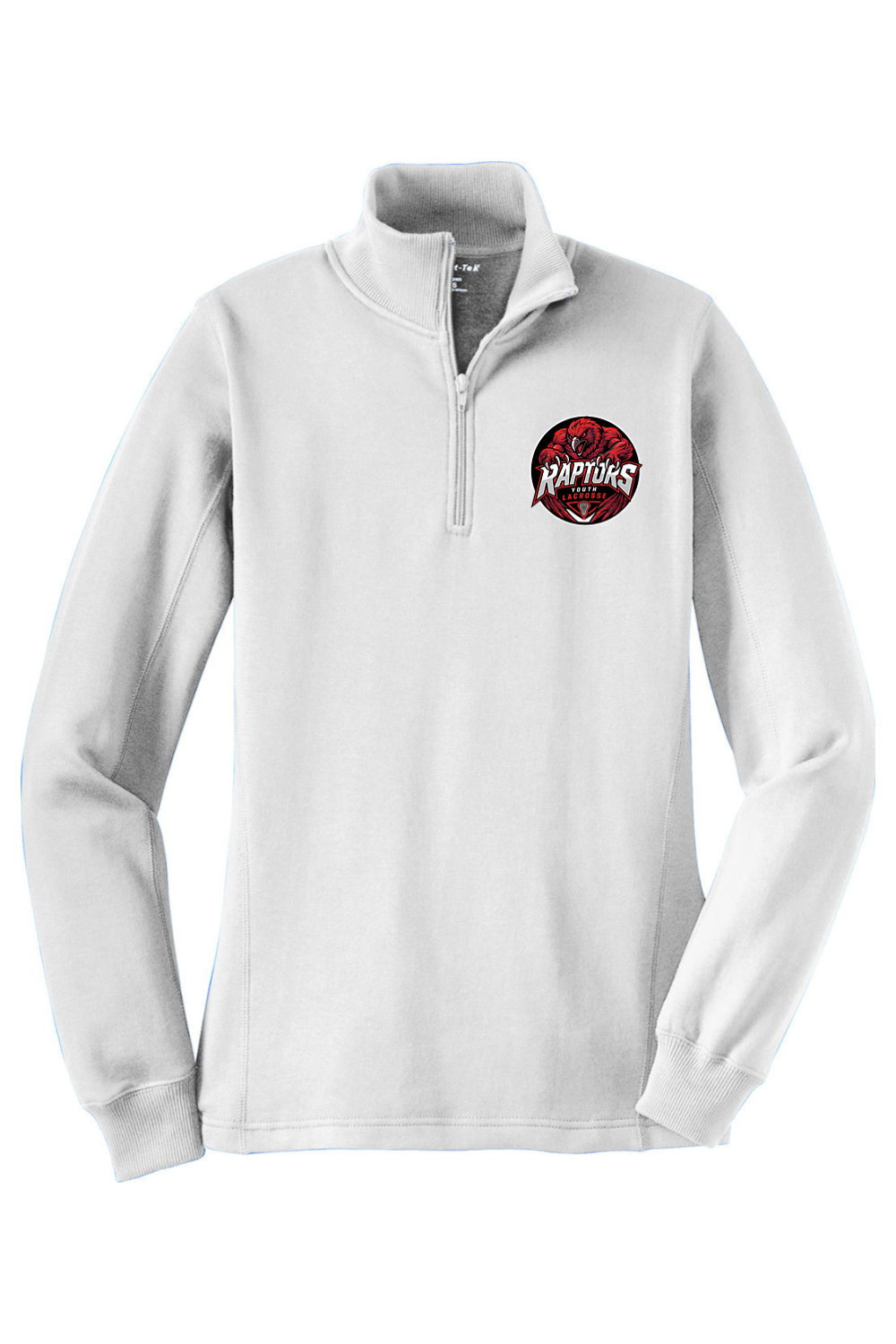 Raptors Lacrosse Adult Women's Embroidered Quarter-Zip Pullover