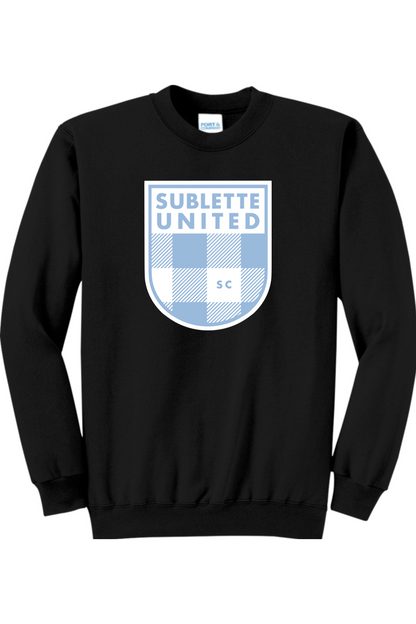 Sublette United Port & Company Core Fleece Crewneck Sweatshirt