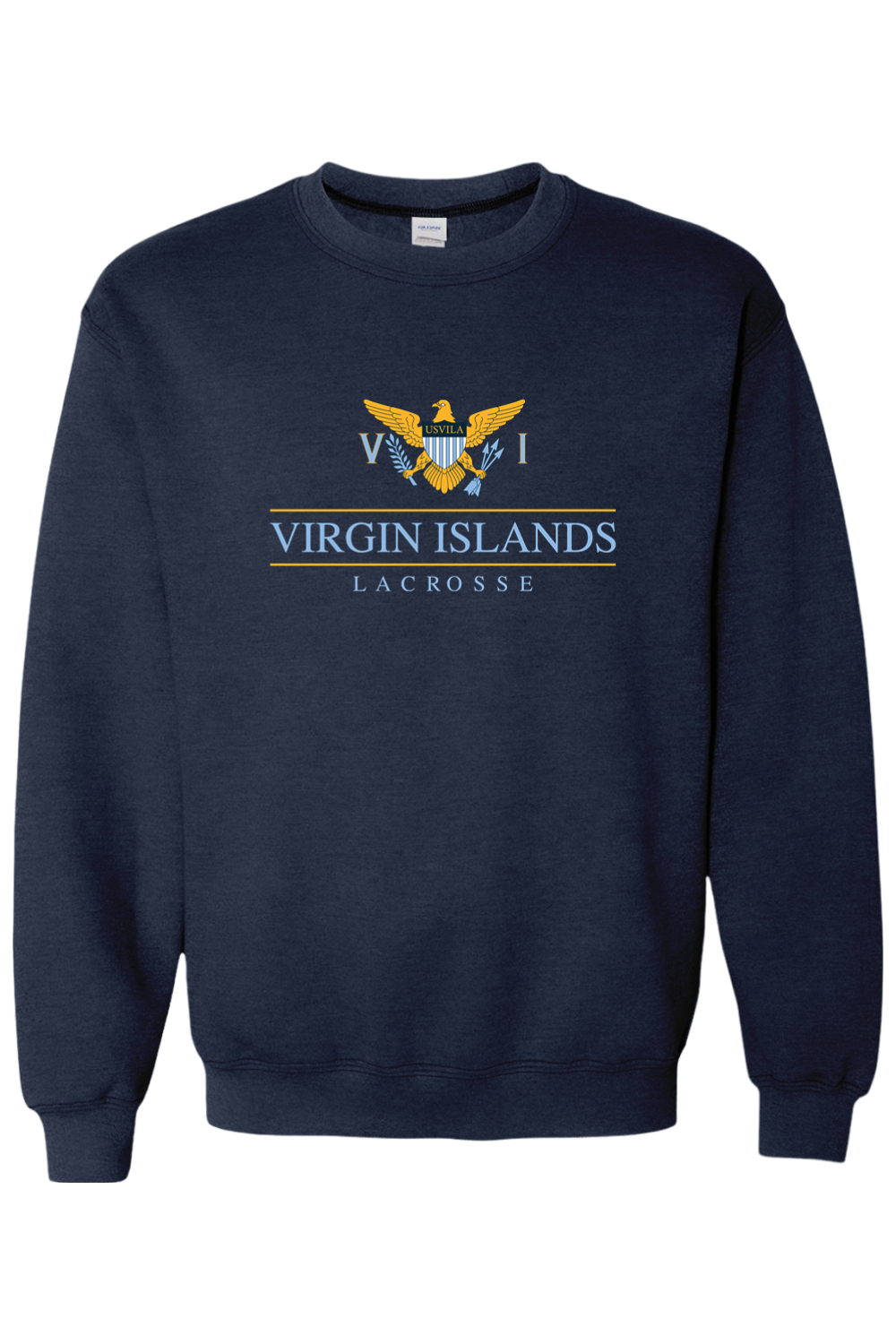 Virgin Islands Lacrosse Adult Heavyweight Sweatshirt Signature Lacrosse