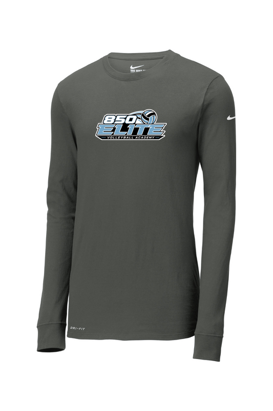 850 Elite Volleyball Nike Dri-FIT Cotton/Poly Long Sleeve Tee