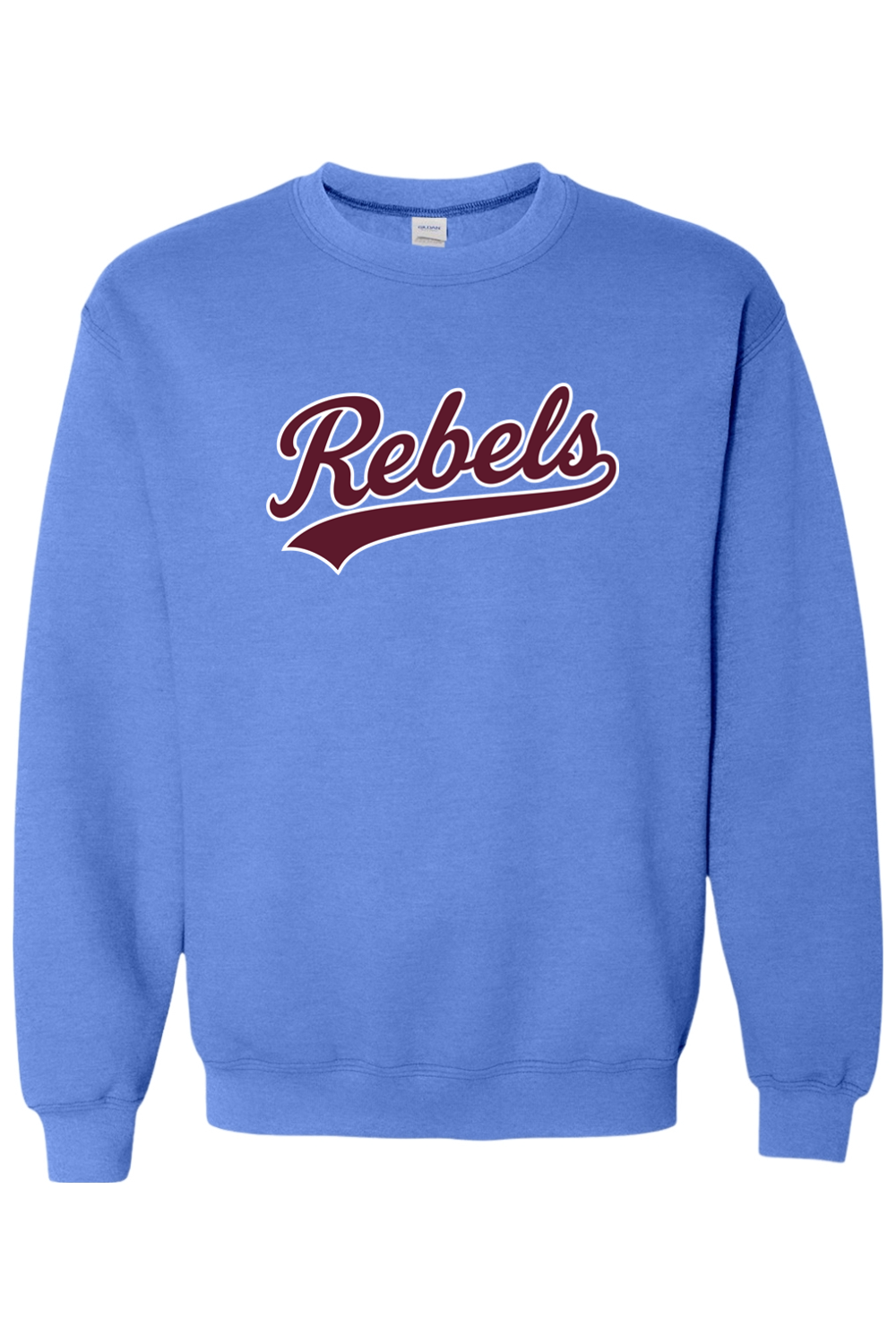Rebels Travel Baseball Adult Heavyweight Sweatshirt