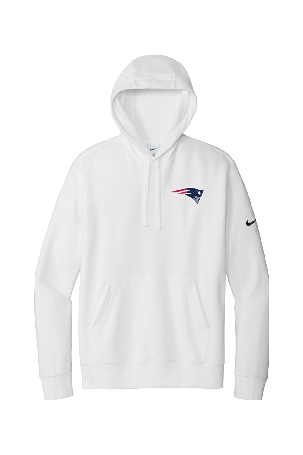 Homewood Lacrosse Embroidered Nike Club Fleece Sleeve Swoosh Pullover Hoodie