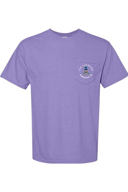 Charleston Lacrosse Comfort Colors Ringspun Short Sleeve Pocket Shirt