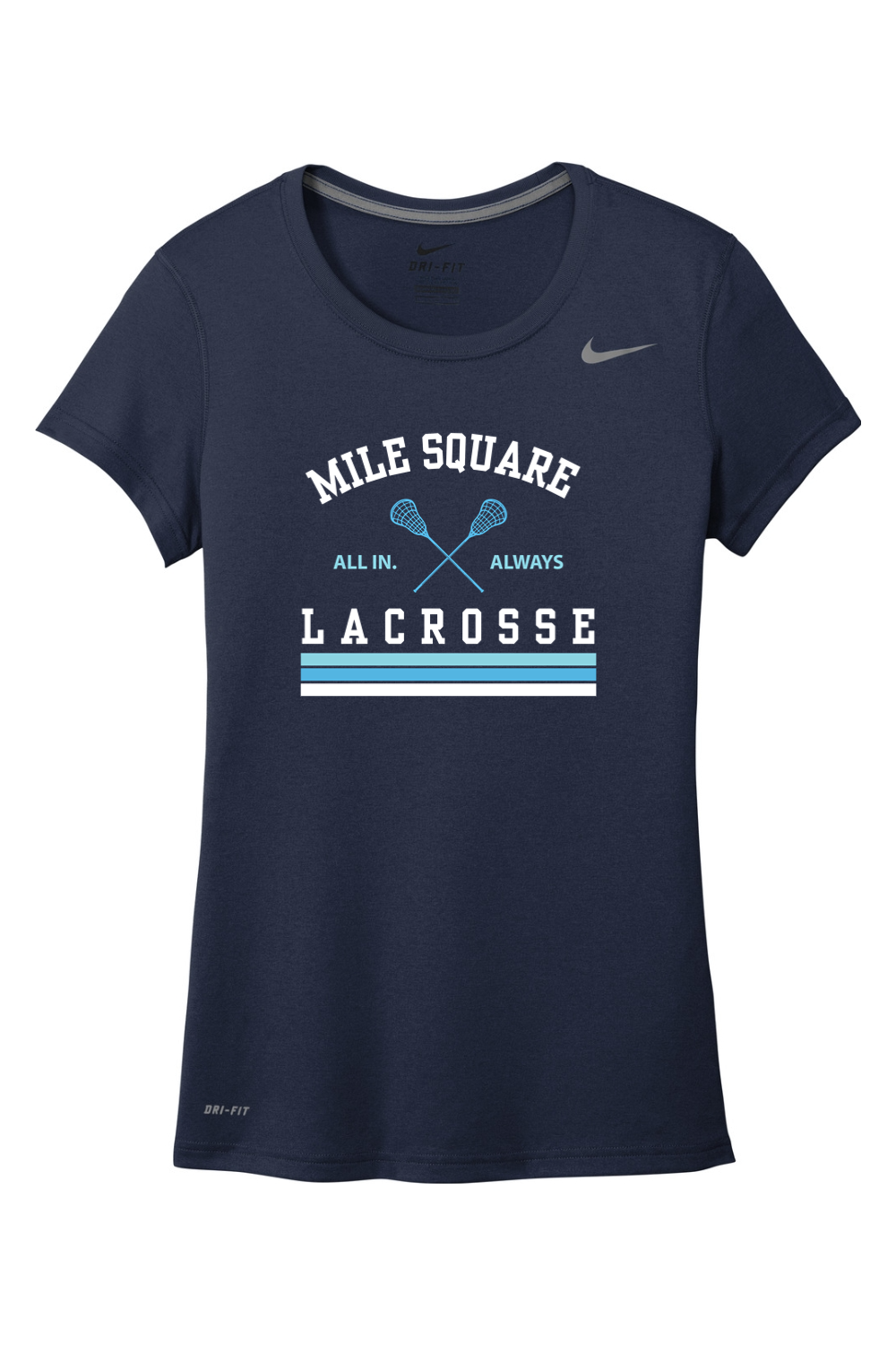 Mile Square Lacrosse Nike Ladies Team rLegend Tee