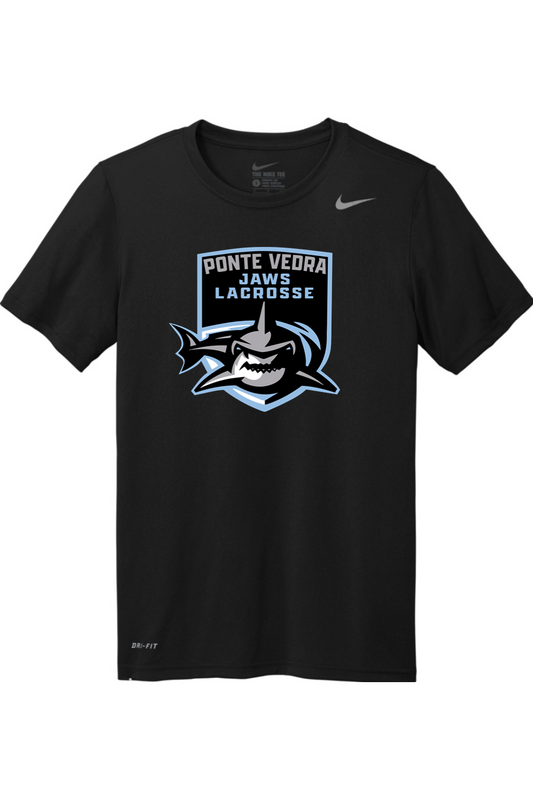 PV Jaws Lacrosse Nike Team rLegend Tee
