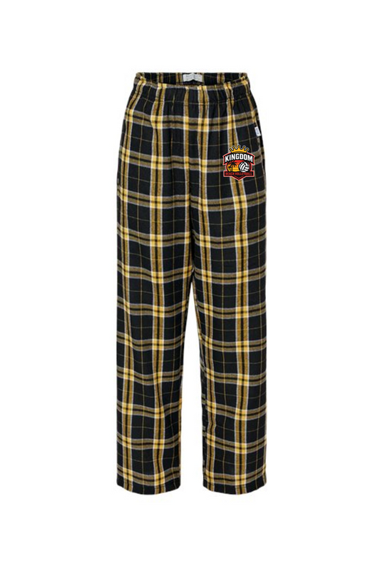 Kingdom Beach Volleyball Youth Flannel Pants